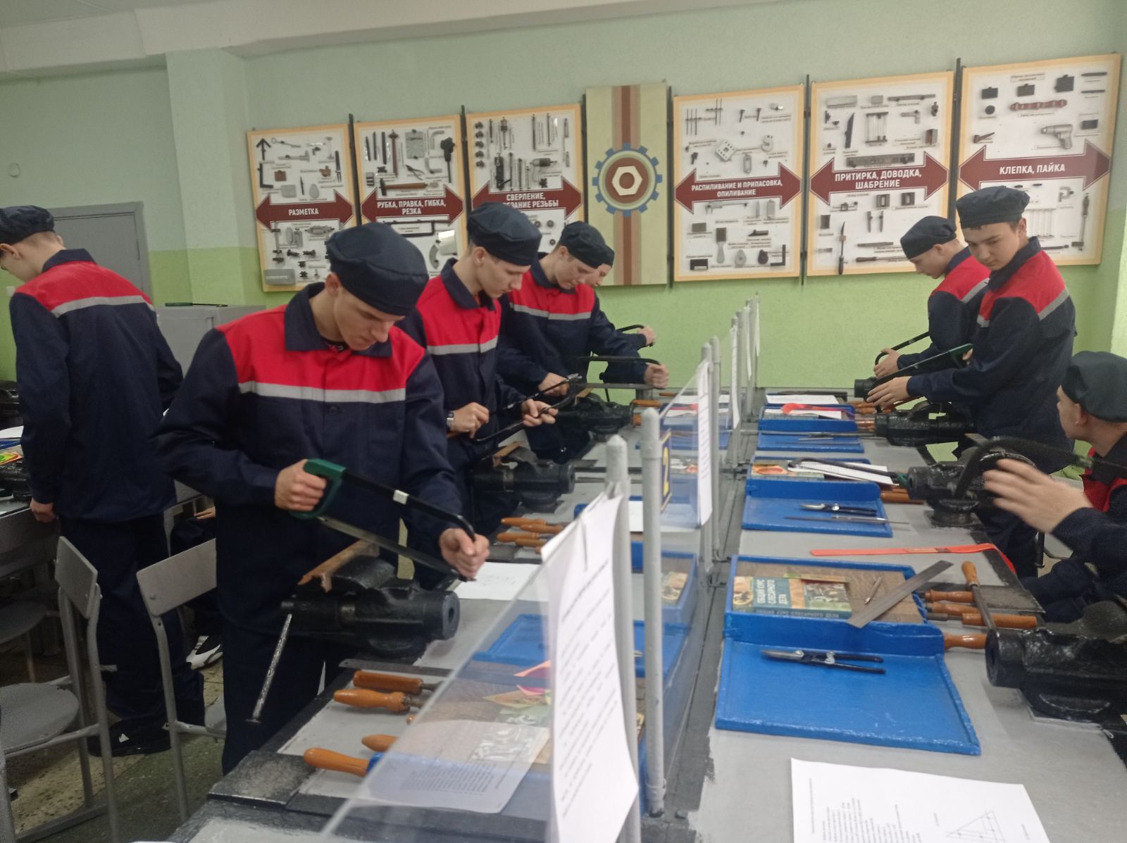 Открытое учебное занятие по производственному обучению