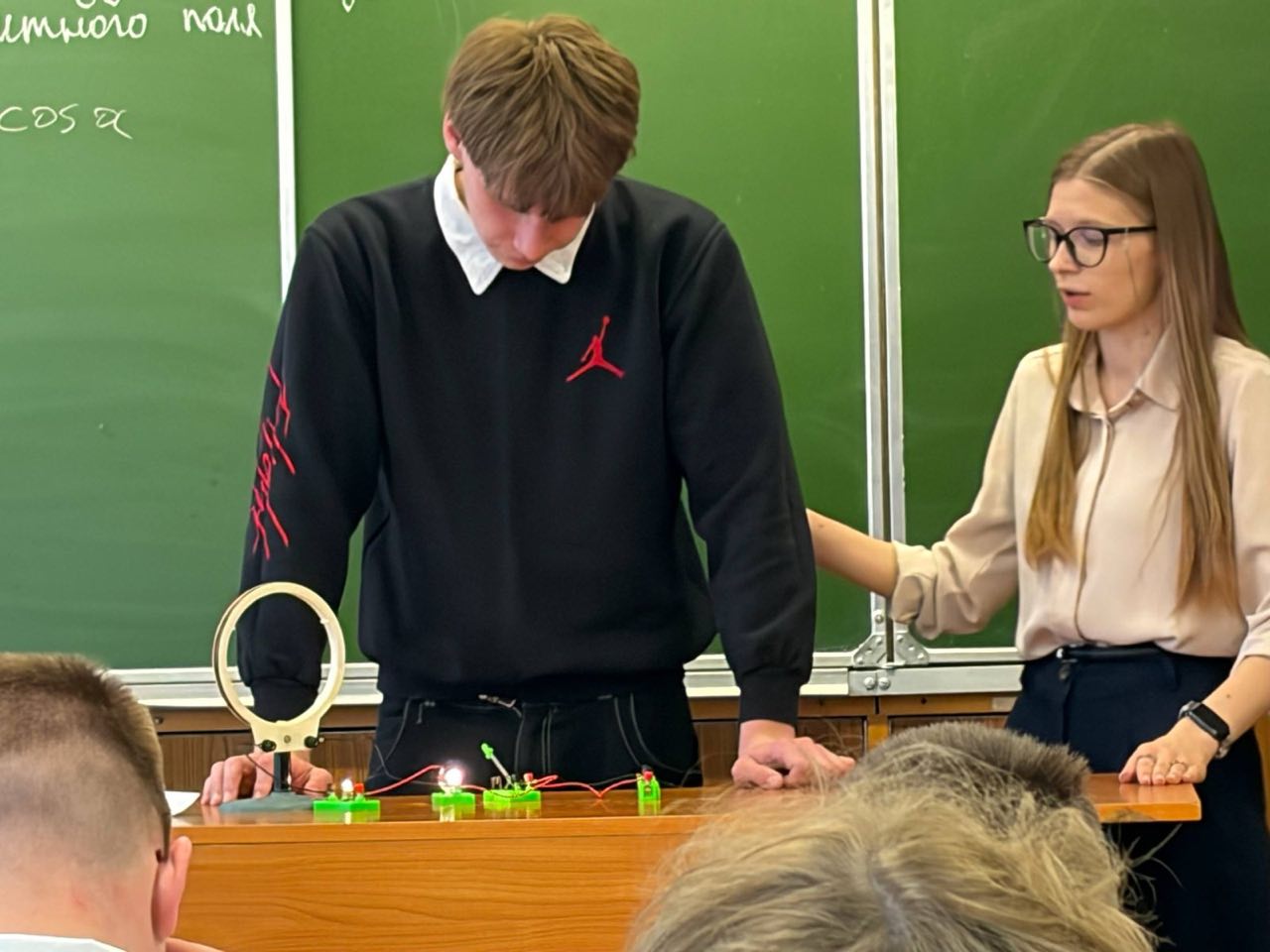 Энергия магнитного поля: открытое учебное занятие от молодого педагога!